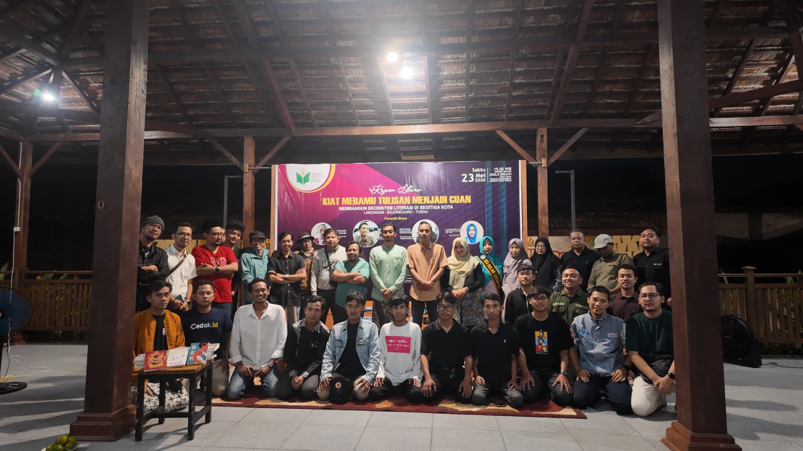 Kiat Meramu Tulisan Menjadi Cuan: Kajian Literasi Bersama Tiga Penulis Inspiratif