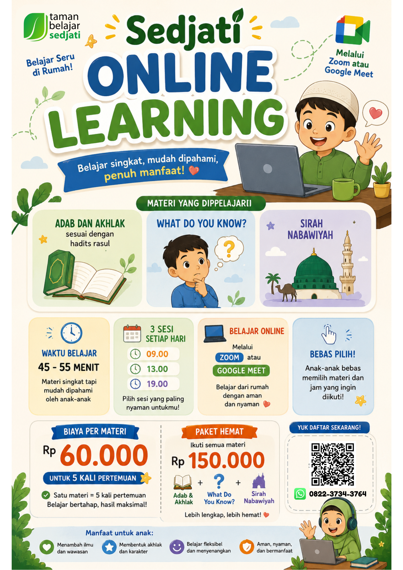 Sedjati Online Learning