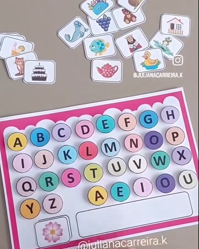 Scrabble with picture